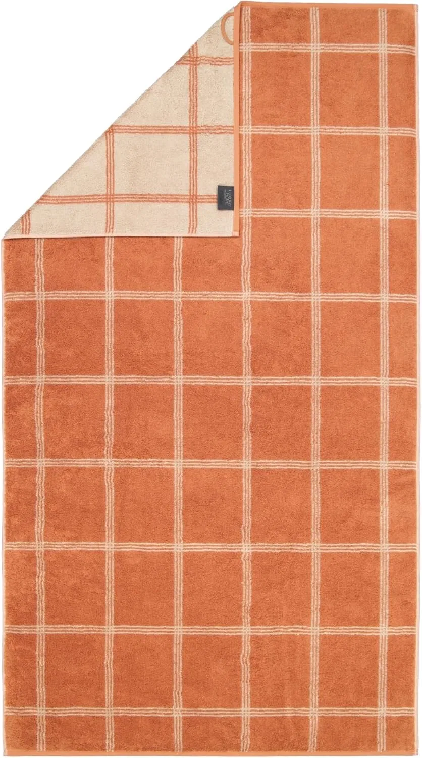 Полотенце для рук Luxury Home Two-Tone Graphic 604 Copper, Cawö, 80x150 см — фото 3