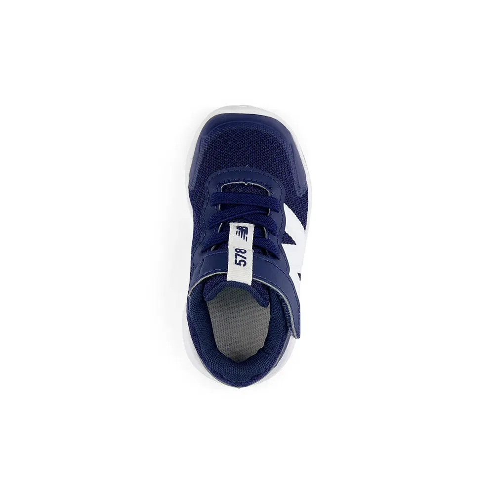 Кроссовки со шнурками и ремешком New Balance 578v1, синий — фото 3