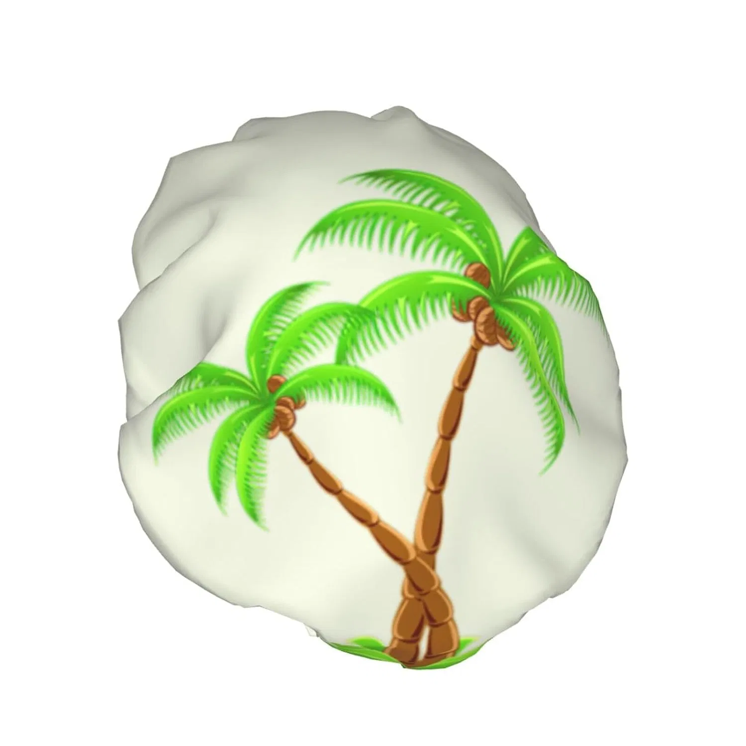 Шапочка для душа двухслойная, Bkdogkt, 3D пальма — фото 2