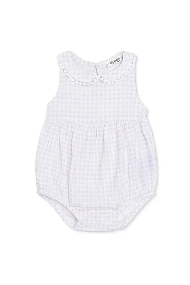 Детское боди для новорожденных девочек хлопковое Ebebek Hello Baby, Light Pink