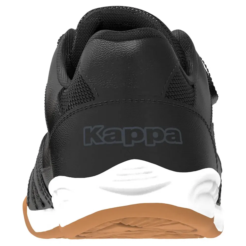 Детские кроссовки для девочек с липучкой Kappa Logo Mick V, Black — фото 3