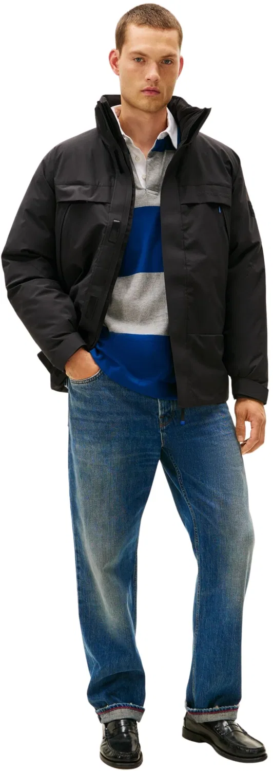 Мужская куртка с утеплителем Tommy Hilfiger, Black — фото 4