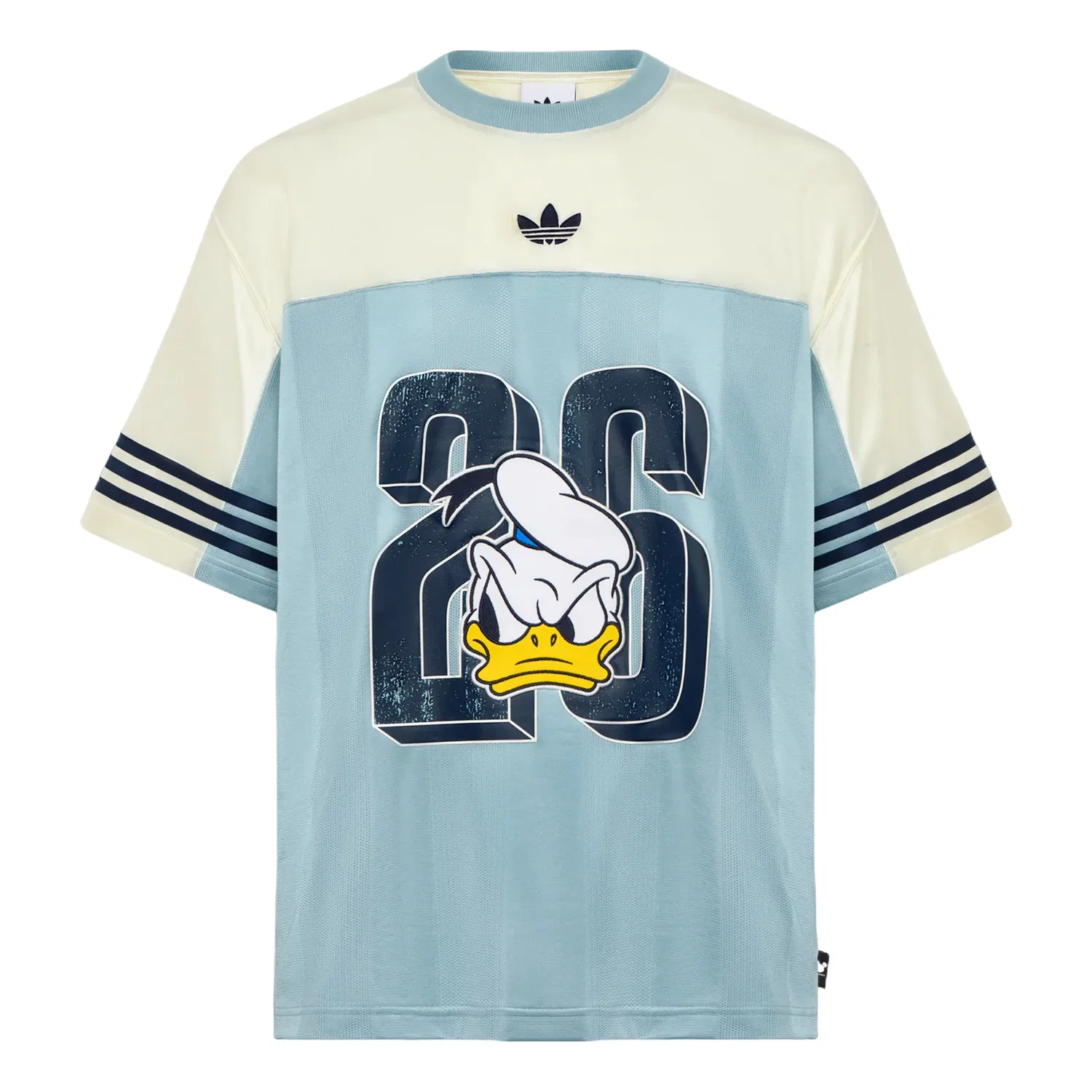 Мужская футболка с принтом Adidas x Disney Donald Duck Jersey, синий