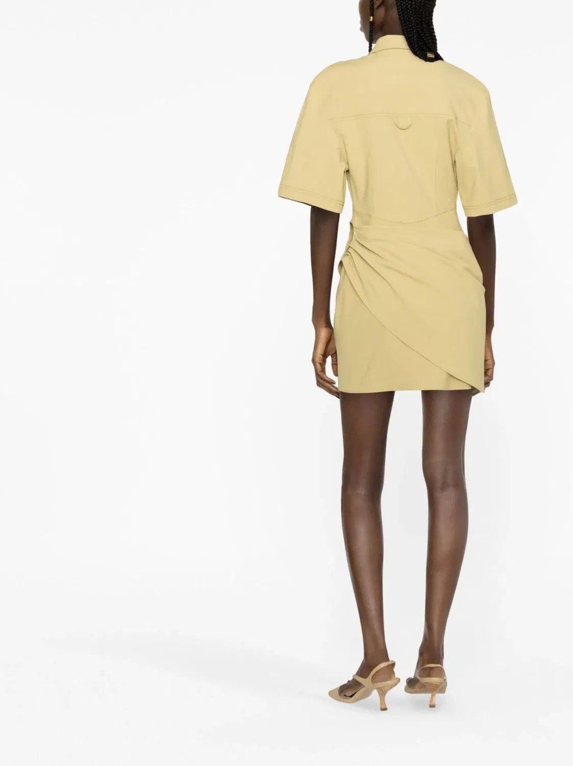 Платье-рубашка La Robe Camisa Jacquemus, нейтральные — фото 2