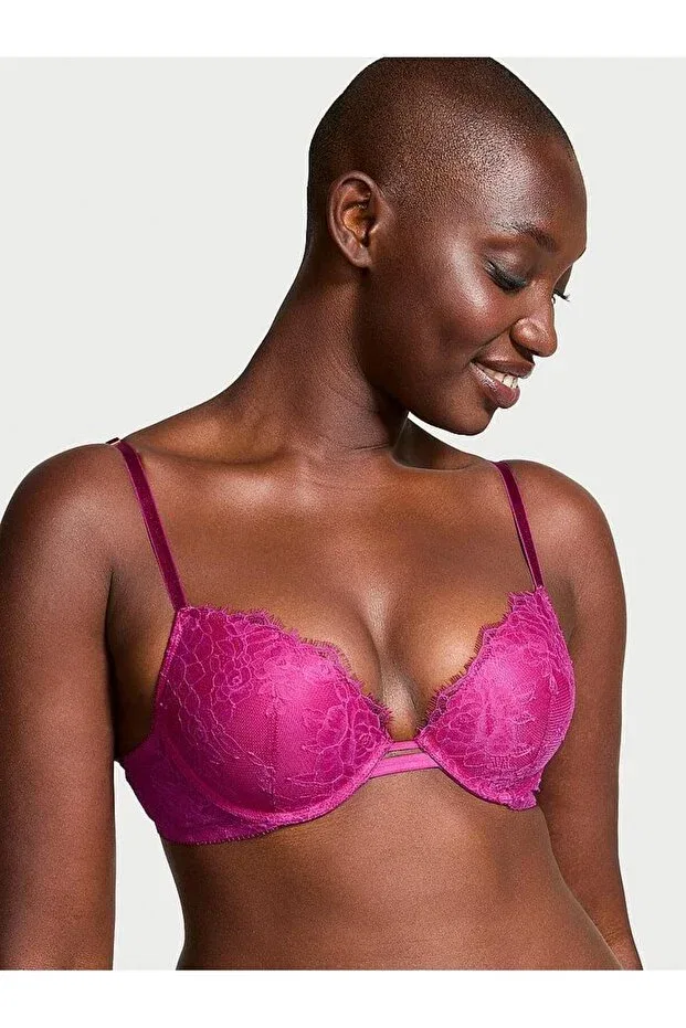 Женский бюстгальтер с кружевом Victoria'S Secret, Shock Pink