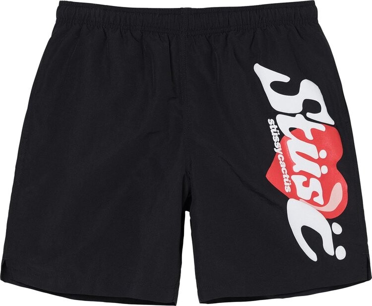 

Шорты Stussy x Cactus Plant Flea Market Water Shorts 'Black', черный