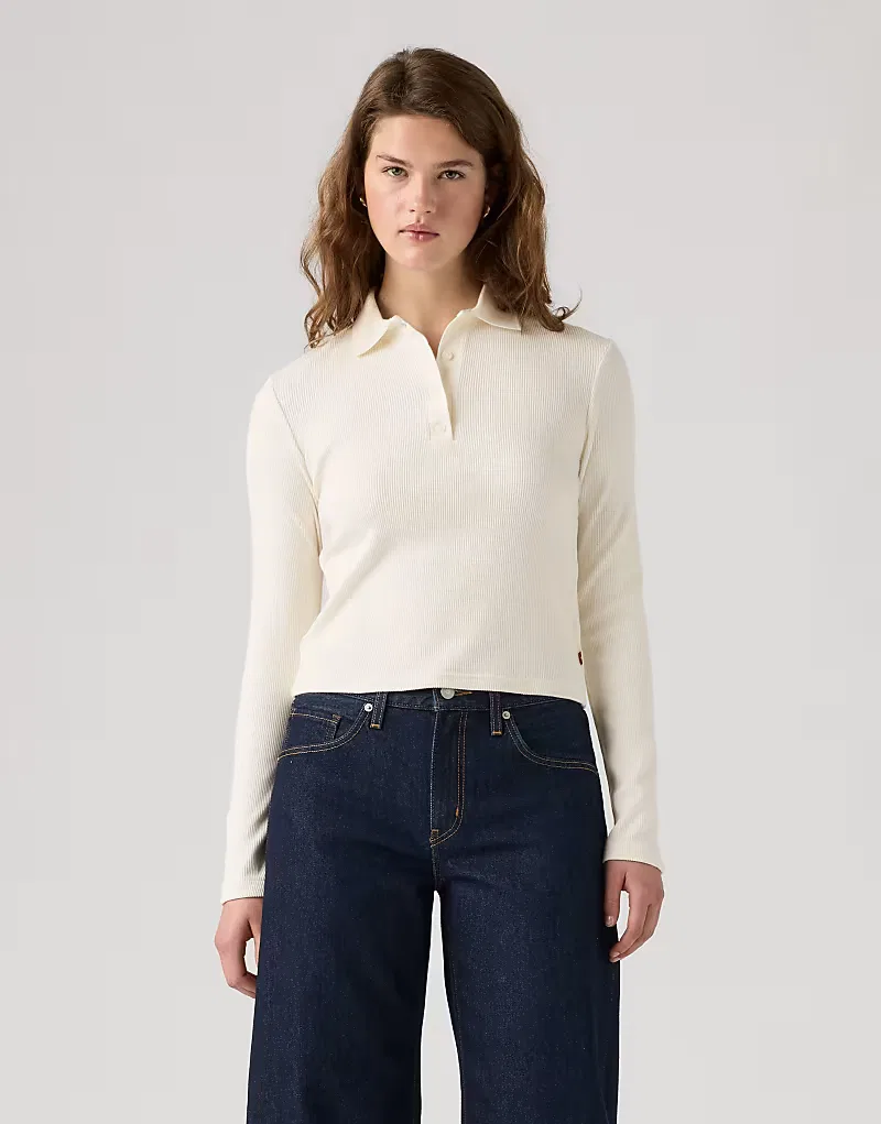 Поло Rory с длинным рукавом Levi's, белый