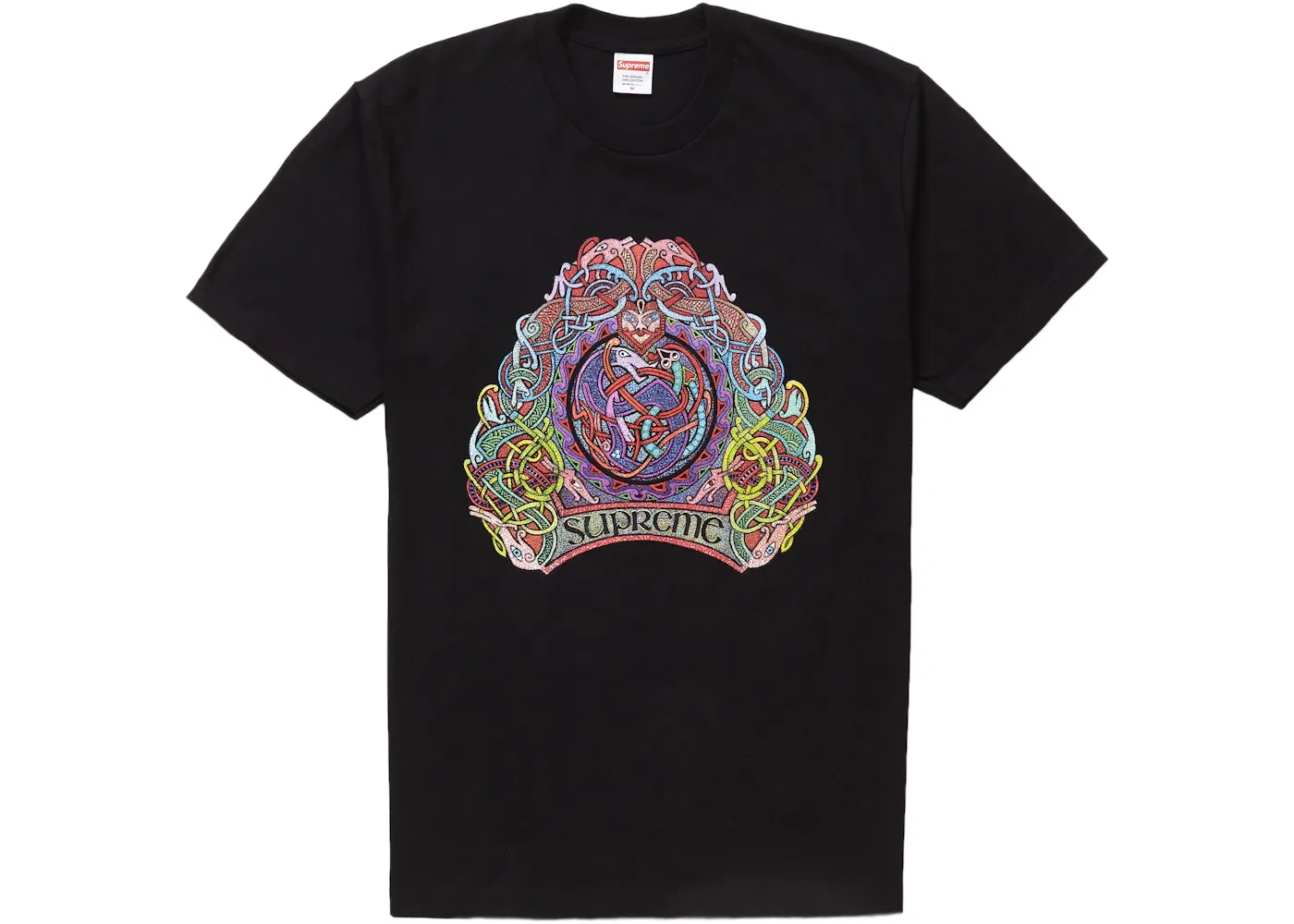 Мужская футболка с узлом Supreme Tee, Black