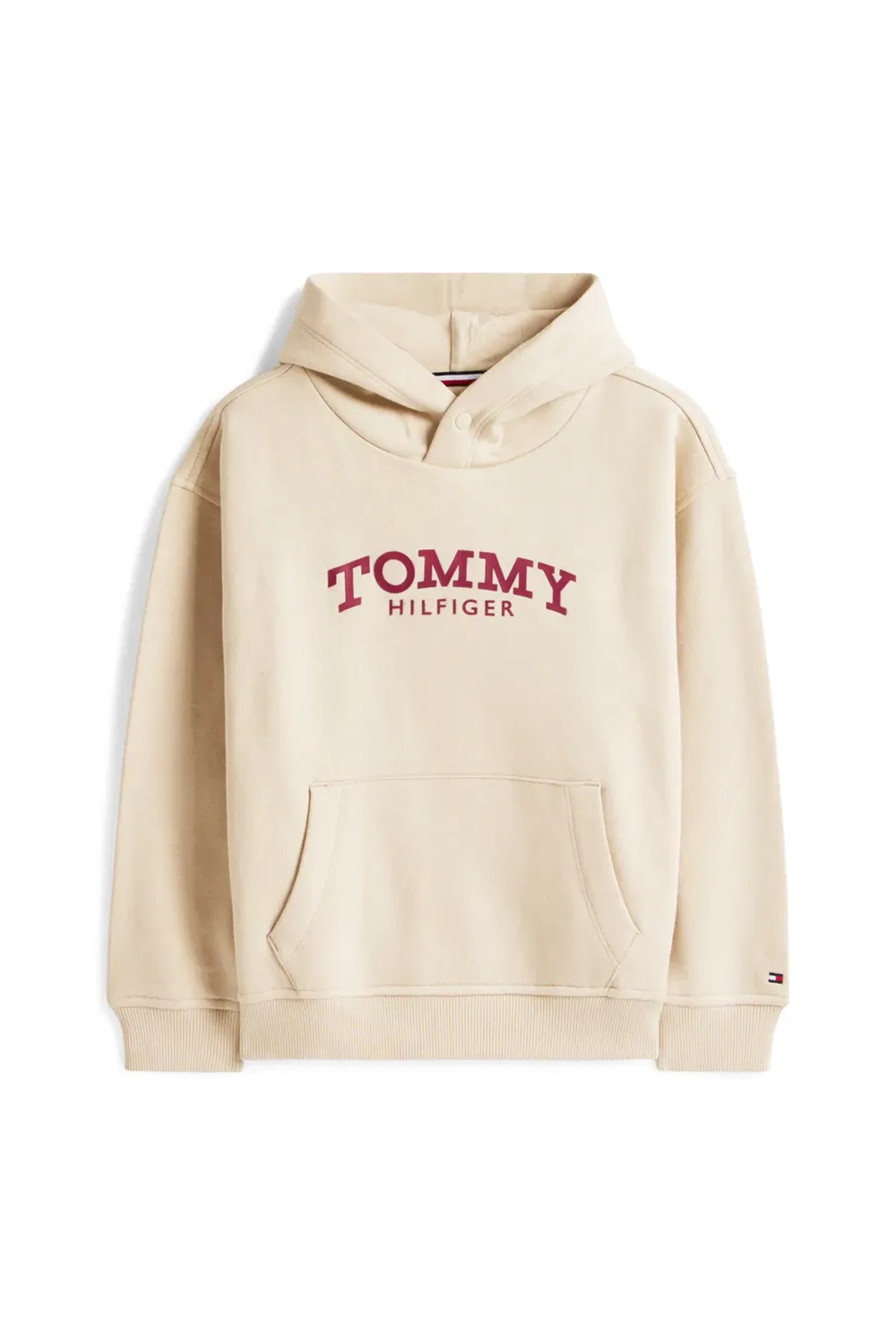 Худи с принтом Monotype Tommy Hilfiger, Sand — фото 2