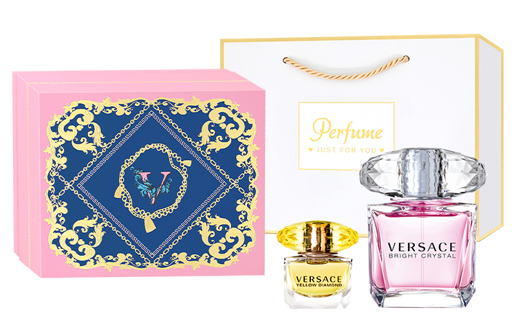 

Набор духов Crystal Diamond для женщин VERSACE, crystal diamond+золотой diamond