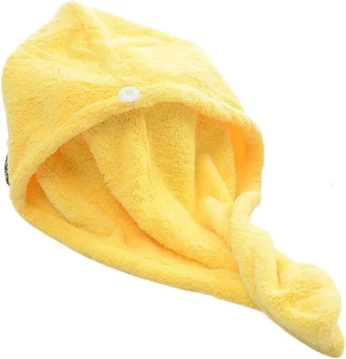 Шапочка для душа из микрофибры TYNXK, 50x50 см, Yellow