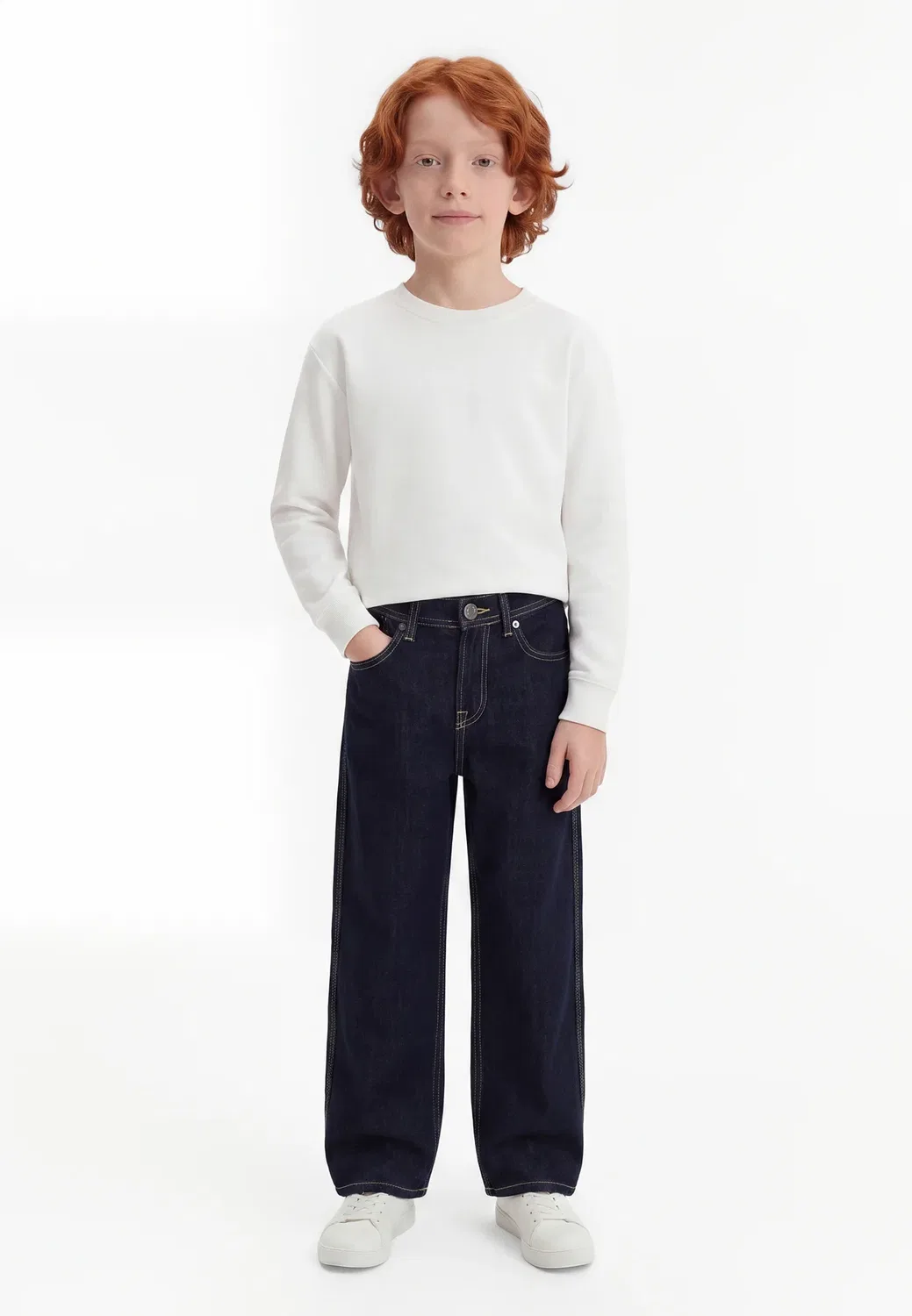 Jjialex jjnorrebro - джинсы свободного кроя Jack & Jones Junior, Blue Denim