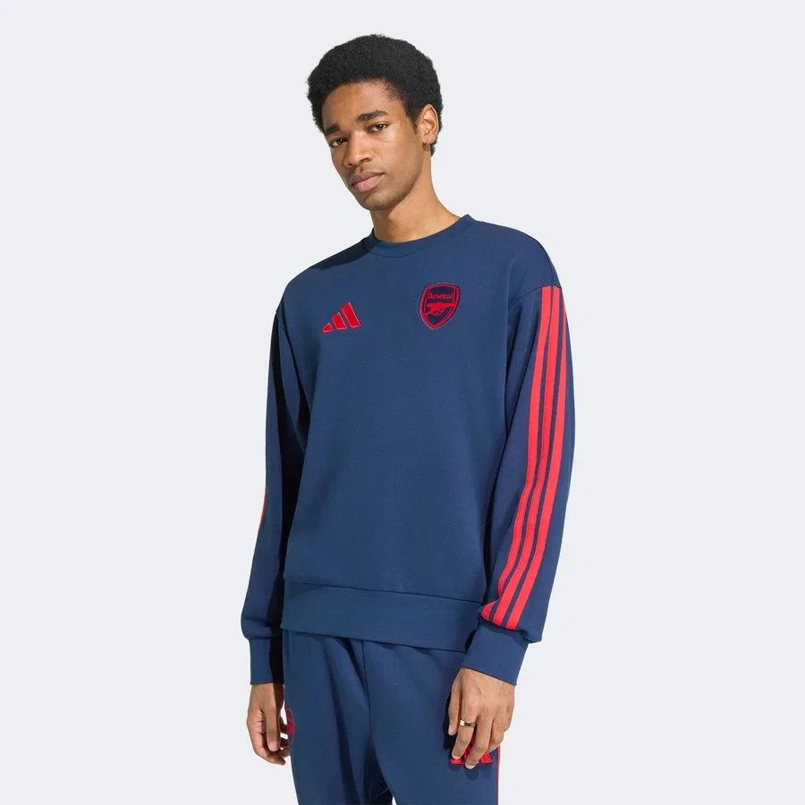 Мужской свитшот с длинным рукавом Arsenal FC DNA adidas, Синий