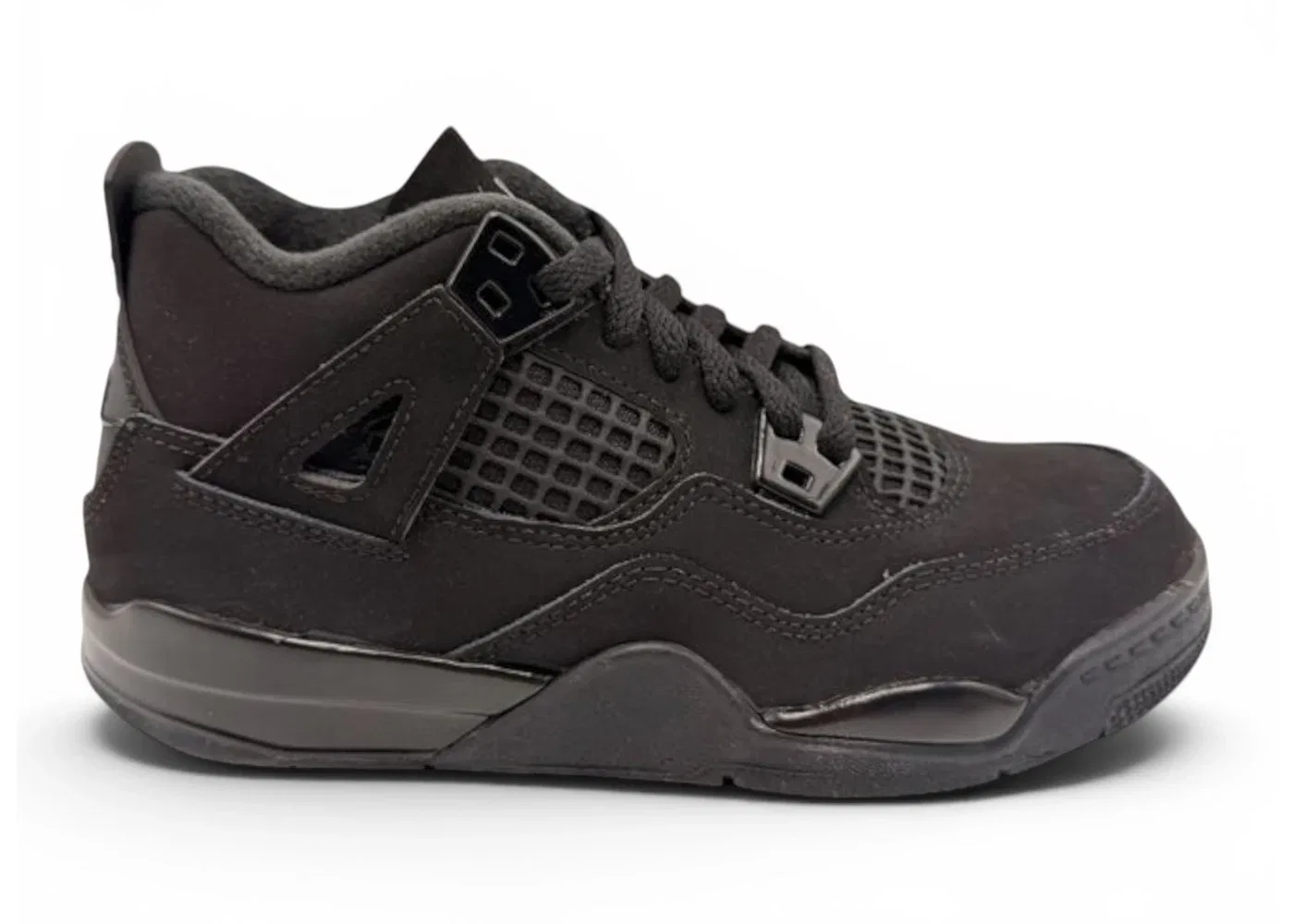 Детские кроссовки Lifestyle Jordan 4 Retro Black/Cat Black/Light Graphite