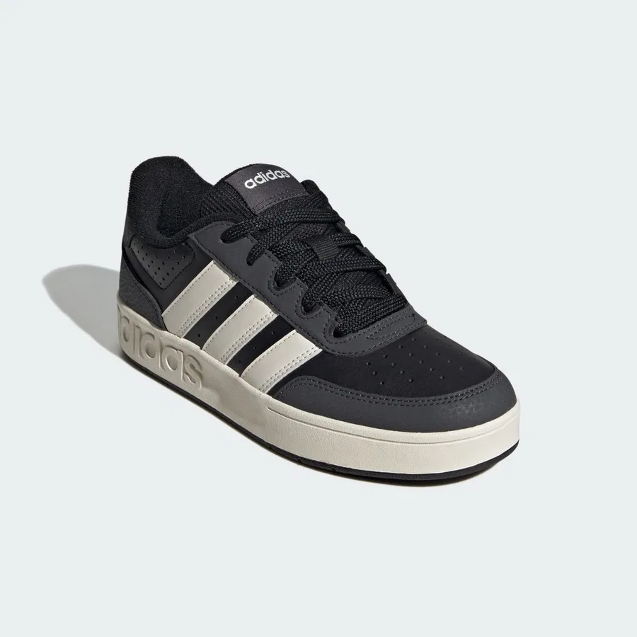 Кроссовки с дерматиновым верхом adidas Sportswear Breakbase Kids, Черно-белый — фото 3