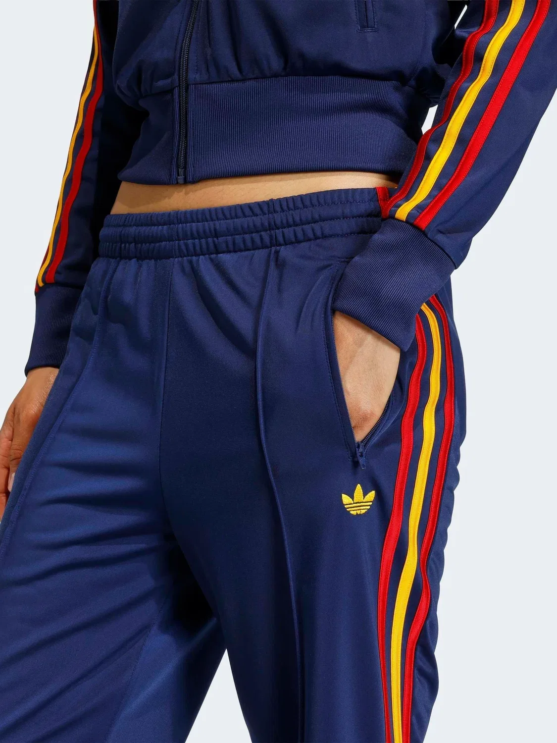 Спортивные штаны Firebird Classic, adidas Originals, синие — фото 4