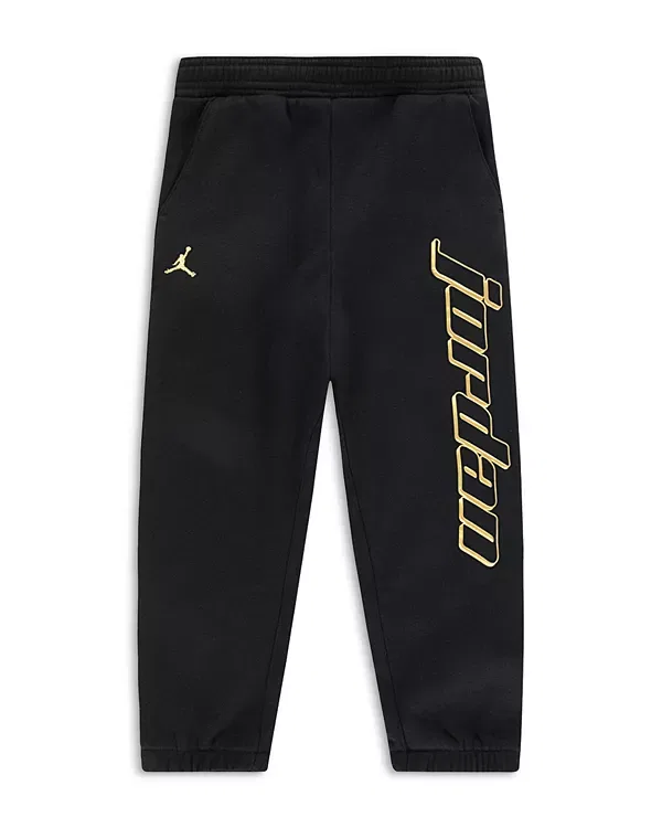 Детские брюки для мальчиков флисовые Mountainside Fleece Pants Jordan, черный