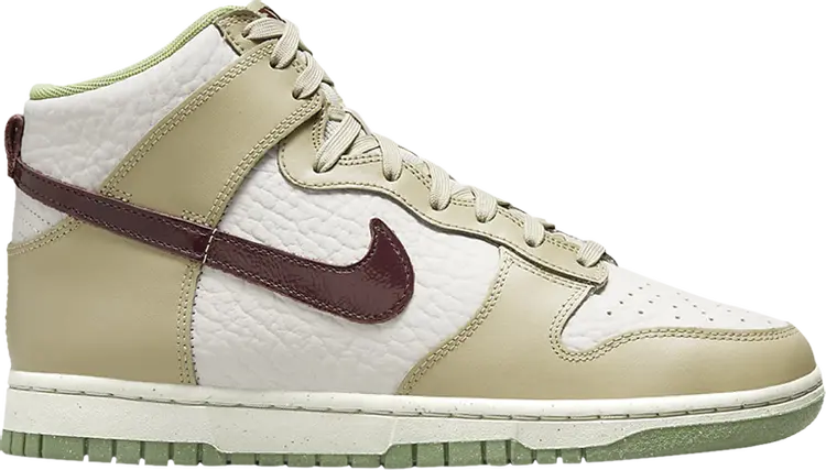 

Кроссовки Nike Wmns Dunk High 'Light Bone Alligator', белый