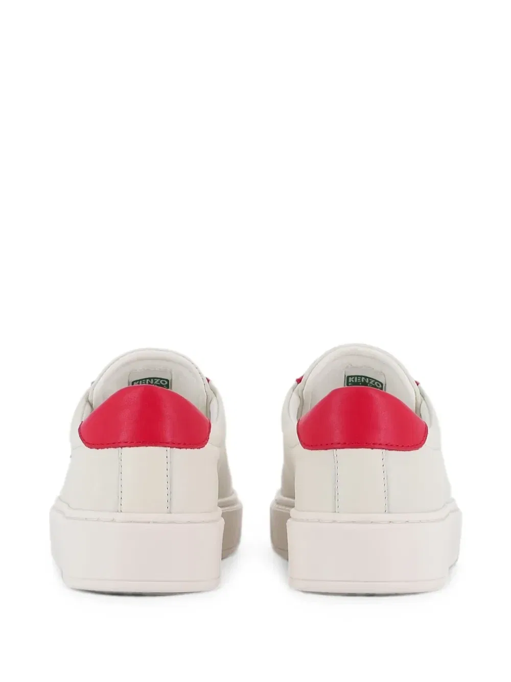 Кроссовки с вышитым логотипом Kenzo Kids, бежевый — фото 4