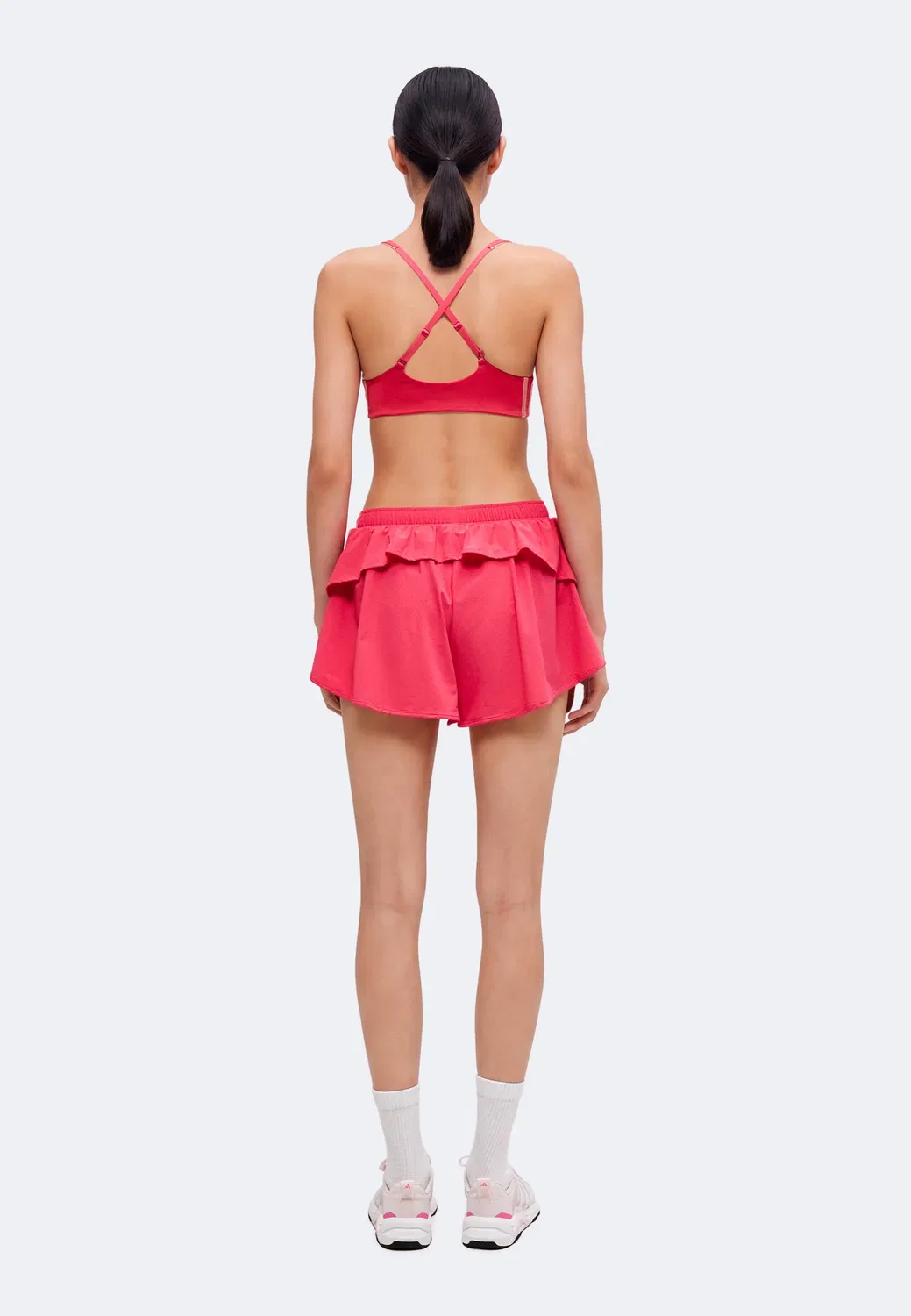 Оригинальные шорты - спортивные шорты Adidas Performance, Power Pink — фото 3