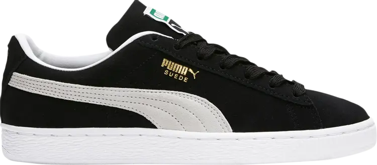 Кроссовки Puma Wmns Suede Classic 21 Black White, черный