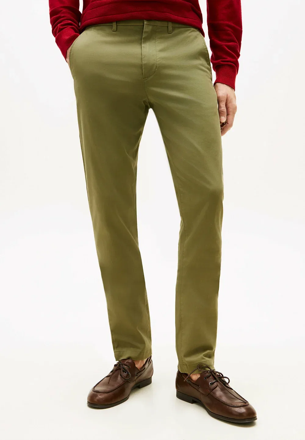 Чинос Tommy Hilfiger, Dark Artichoke