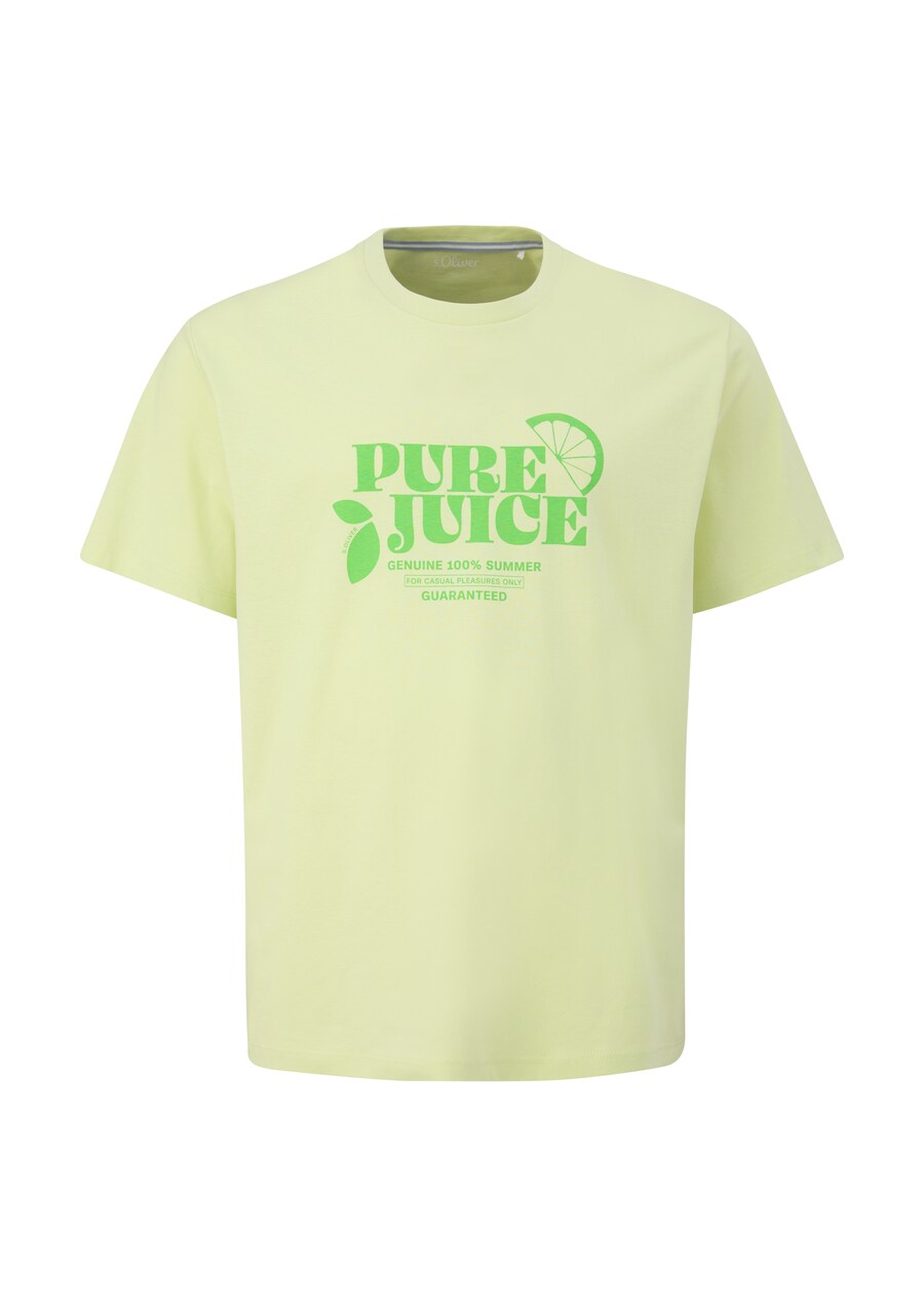 

Классическая футболка s.Oliver Shirt, цвет green/light green