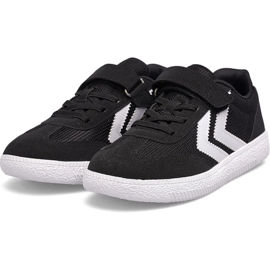 Детские кроссовки с закрытым носком Hummel VM78 Jr, Черный — фото 4