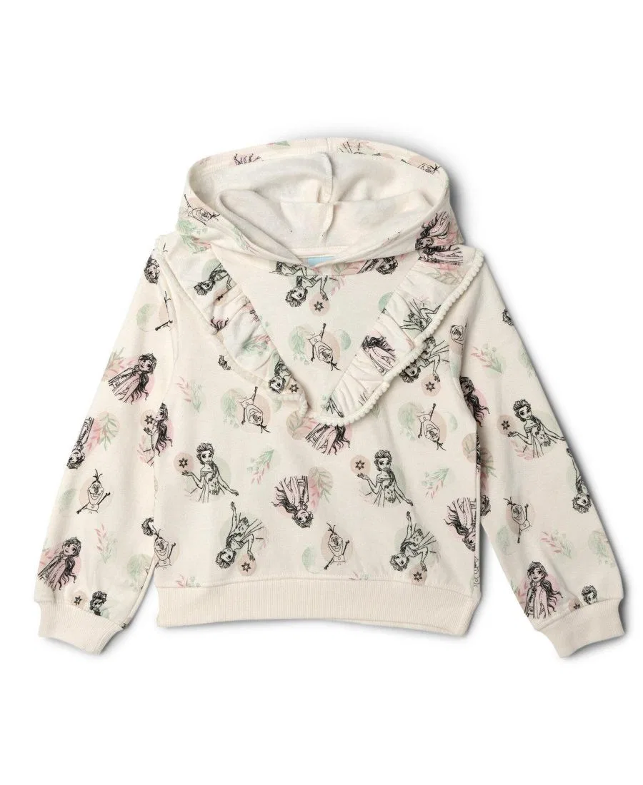 Комплект из худи и брюк с принтом Frozen, Long Sleeve Frozen, Green — фото 2
