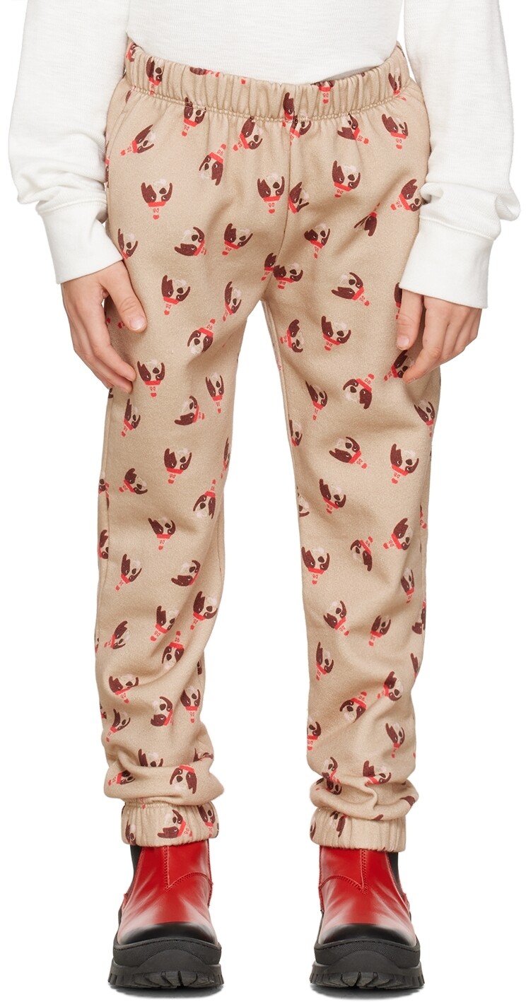 

Детские коричневые штаны Quirky Dog Lounge Daily Brat, Коричневый, Детские коричневые штаны Quirky Dog Lounge Daily Brat
