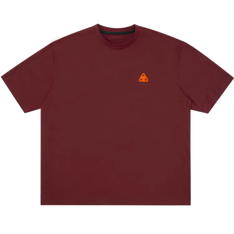 Футболка детская с круглым вырезом FPA, Dark Red — фото 3