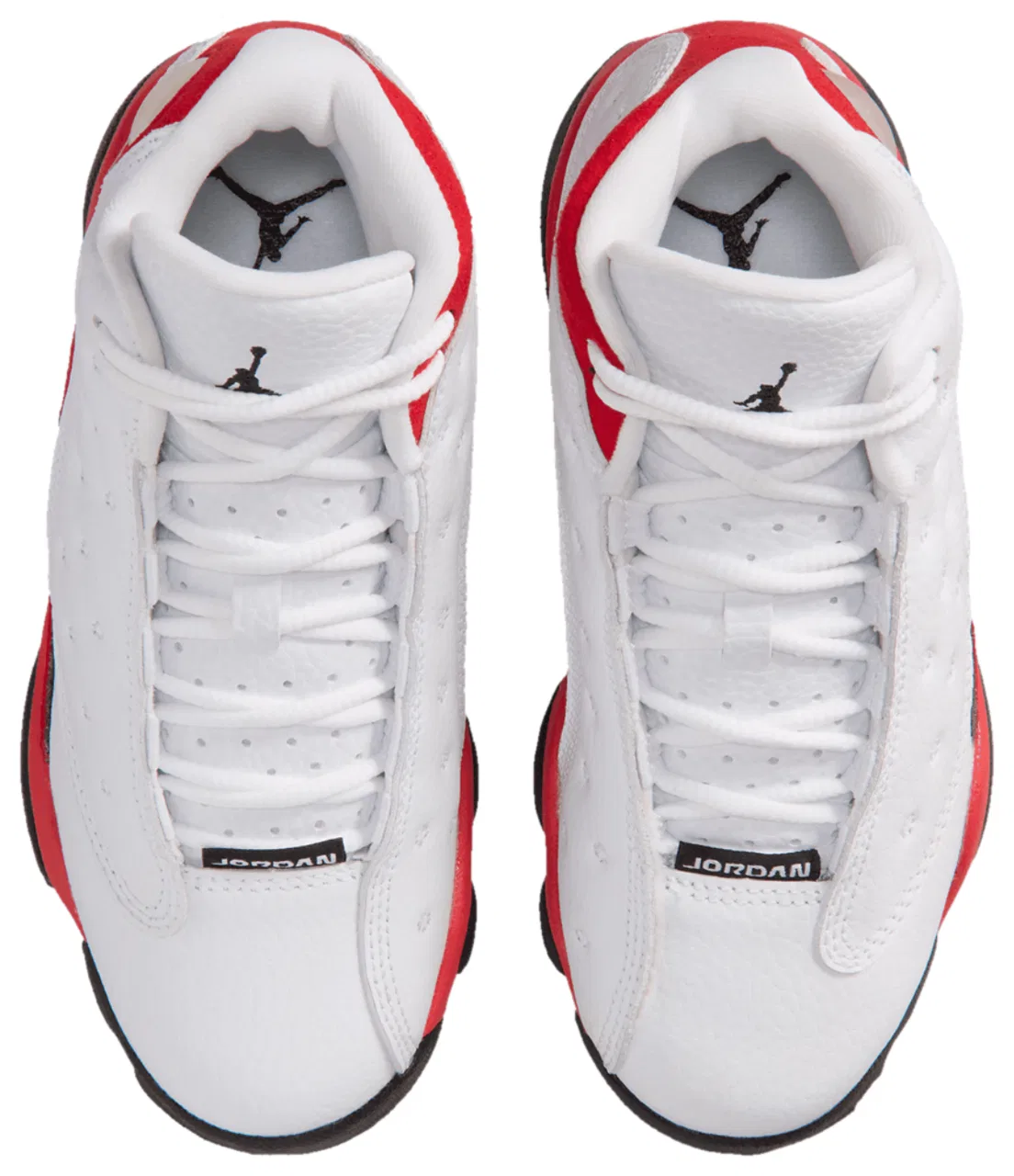 Кроссовки для мальчиков Retro 13 Jordan, цвет White/True Red/Black — фото 4