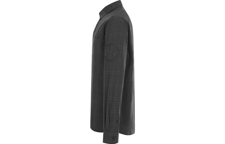 Мужская рубашка Burberry, Black — фото 4