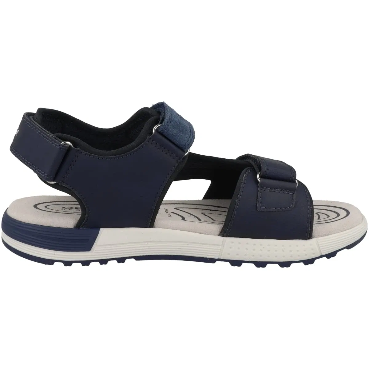 Детские сандалии для мальчиков с регулировкой J Sandal Alben Boy a Geox, Navy Blue Avio — фото 3