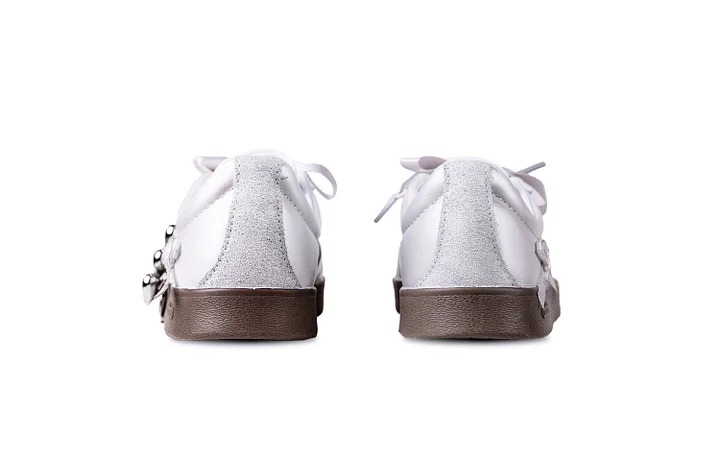Кроссовки Adidas Neo Skateboarding Unisex, серебряный — фото 4