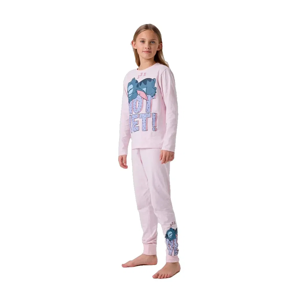 Детская пижама с длинным рукавом Anda Stitch Name it, Pink
