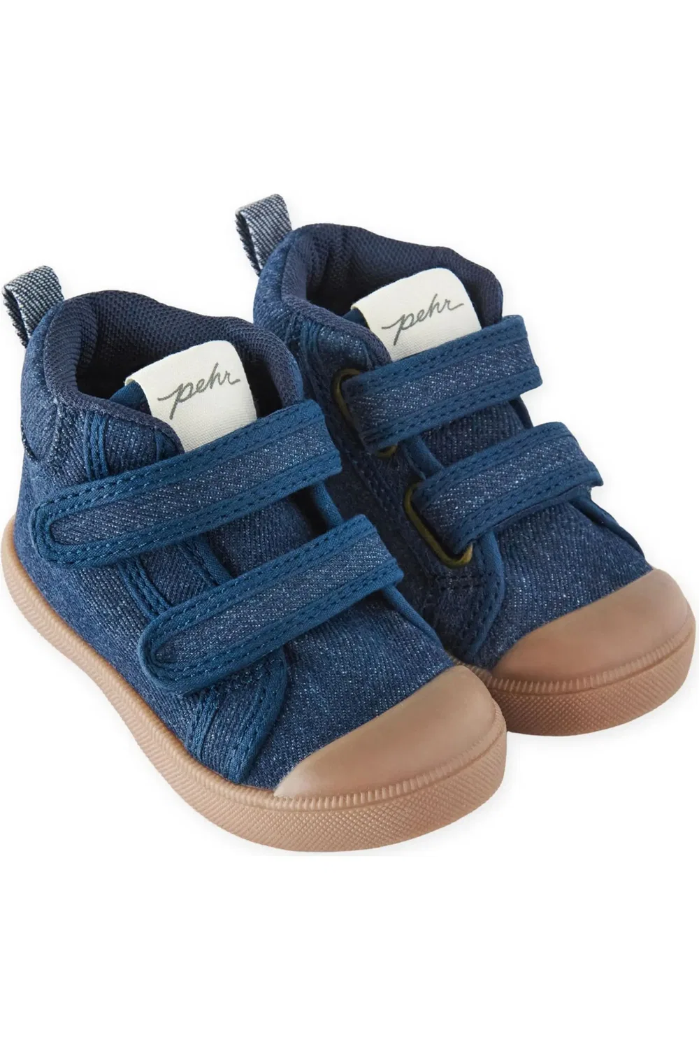 Кроссовки детские на липучках Field Trip Pehr, Heritage Denim