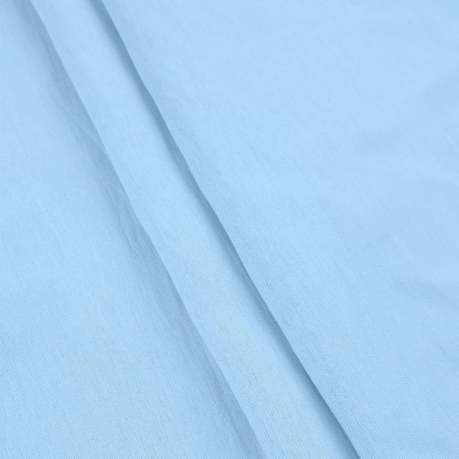 Женское летнее платье миди с воланами Faux Linen, Light Blue — фото 4