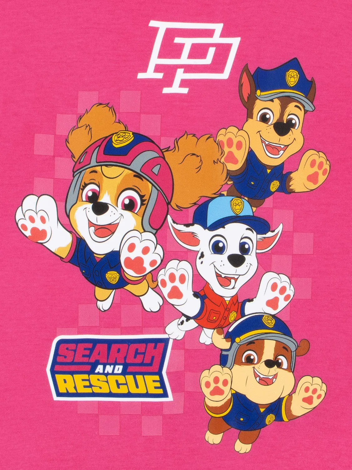 Футболка с персонажами PAW Patrol Character, розовая — фото 2