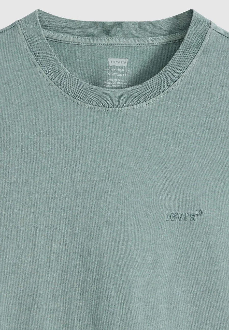Футболка LEVI'S RED TAB VINTAGE пастельно-зеленого цвета — фото 2