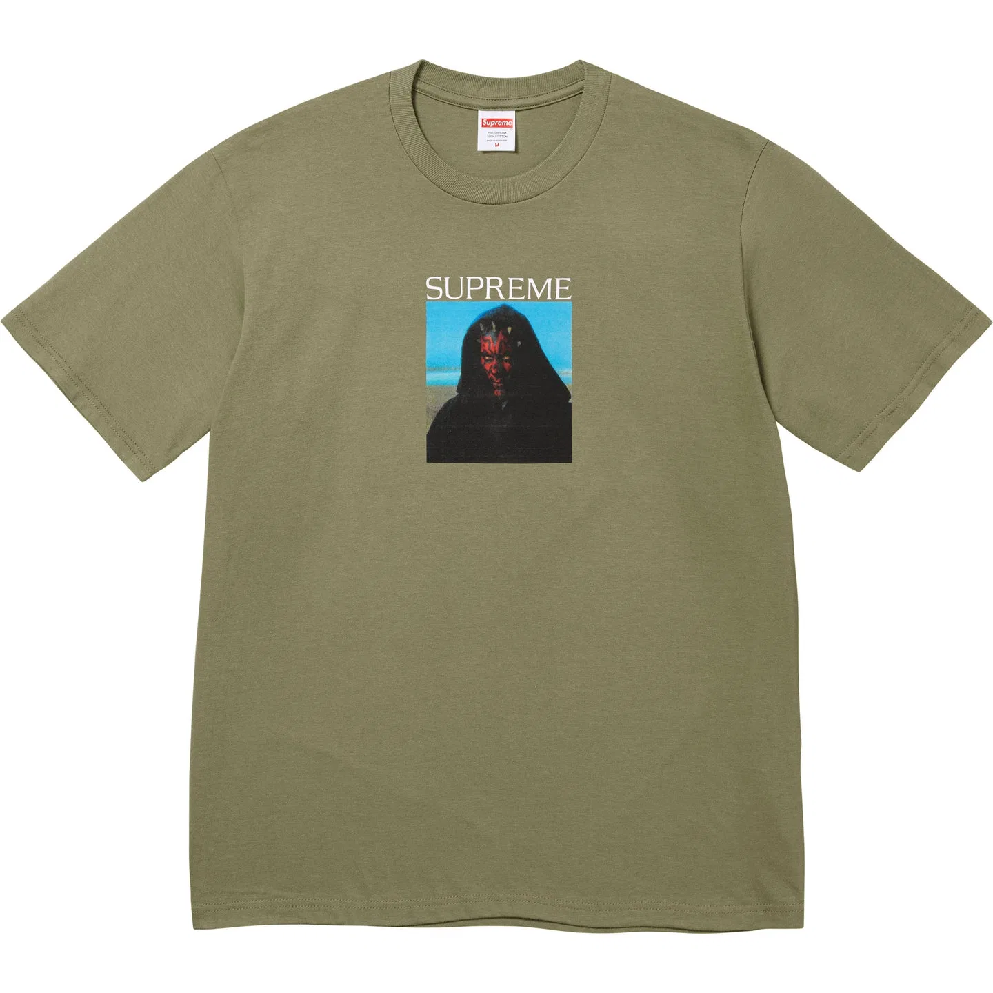 Футболка унисекс с круглым вырезом Light Olive/Light Olive Supreme