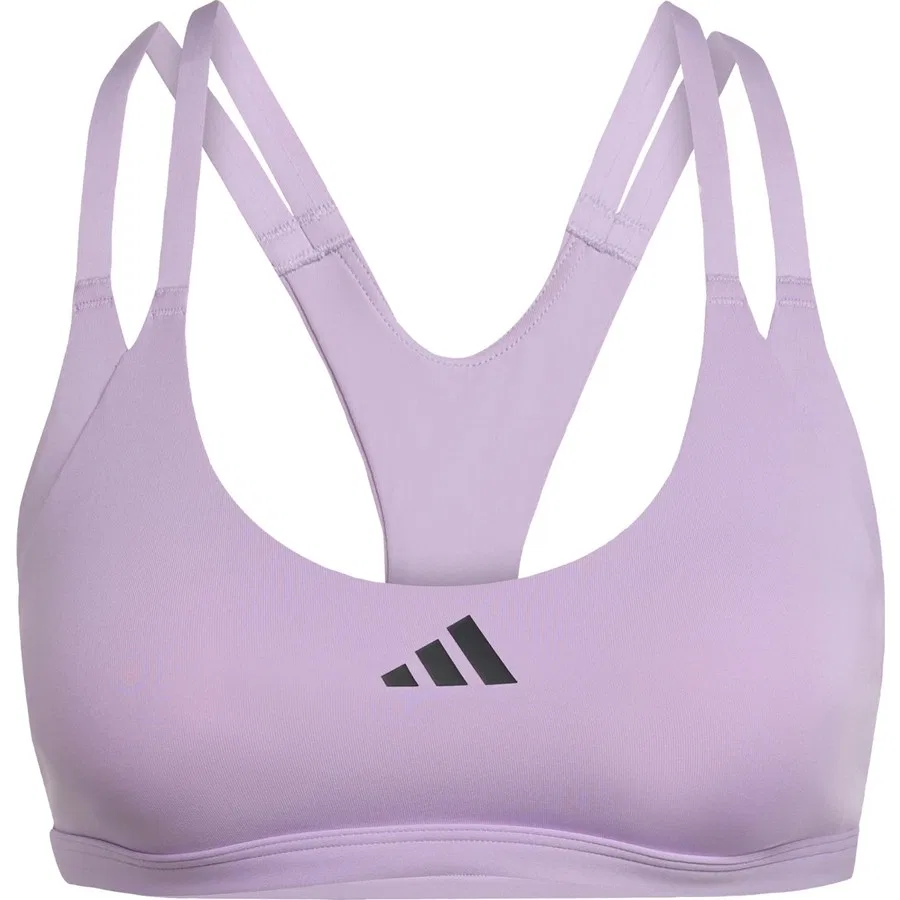 Спортивный бюстгальтер с легкой поддержкой Aeroimpact Luxe Training adidas, Пудровый — фото 3