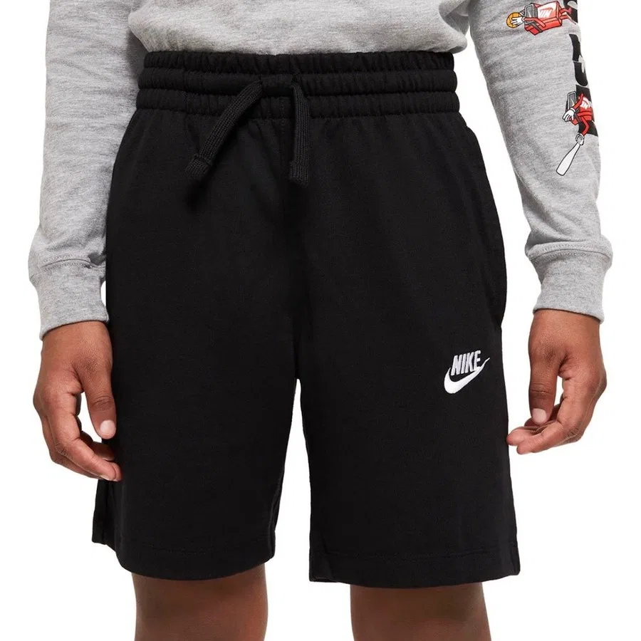 Детские спортивные шорты из джерси Nike, Черный — фото 2