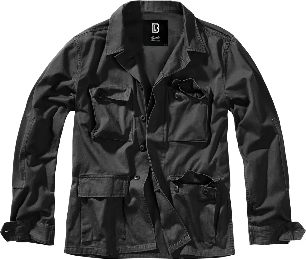Мужская куртка Bdu Twill Jacket Brandit, Black