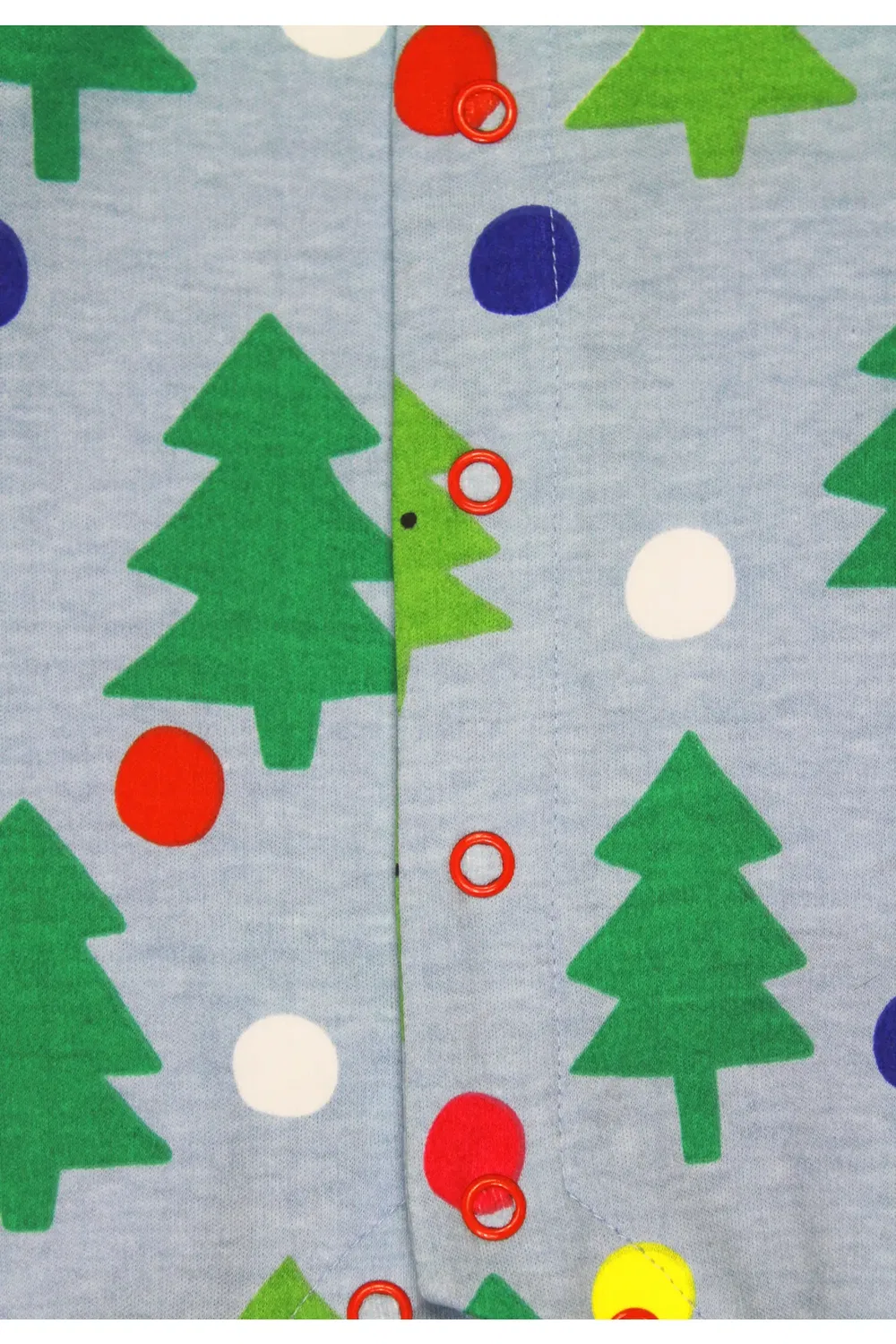 Детский слип с принтом Christmas Tree Toby Tiger, Multi — фото 2