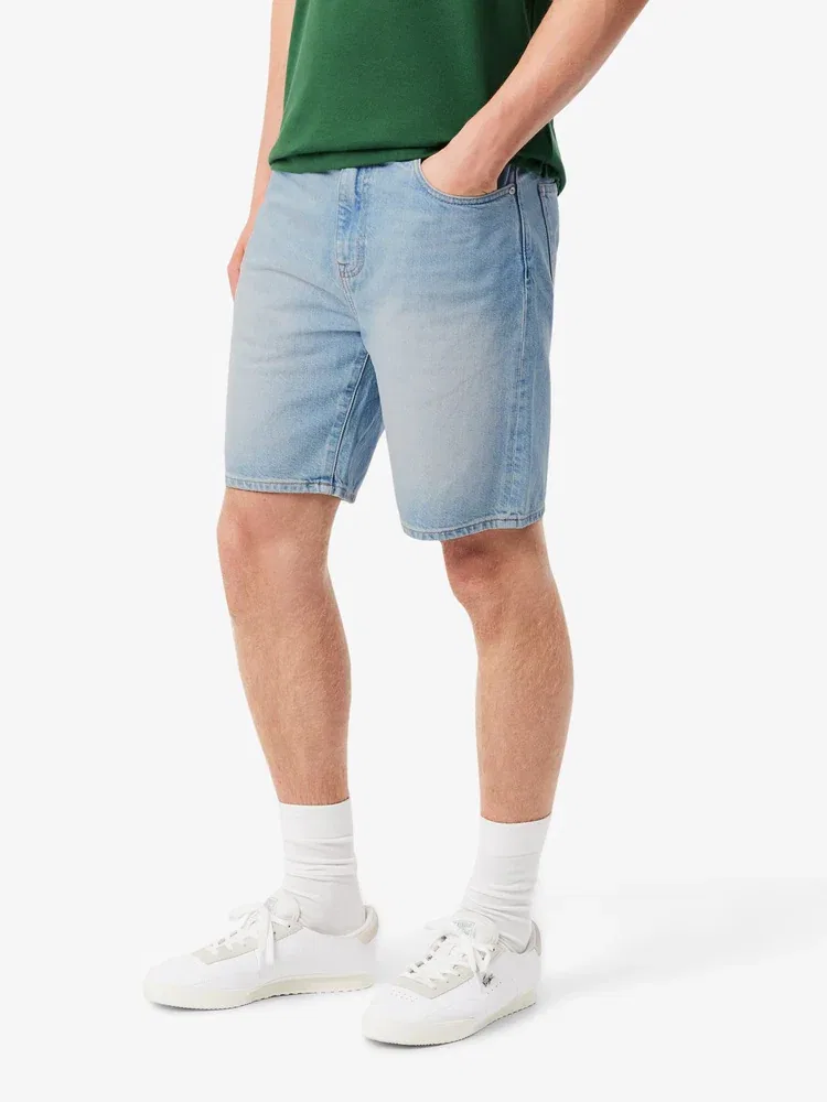 Шорты джинсовые Bermuda LACOSTE, Royal Blue — фото 2