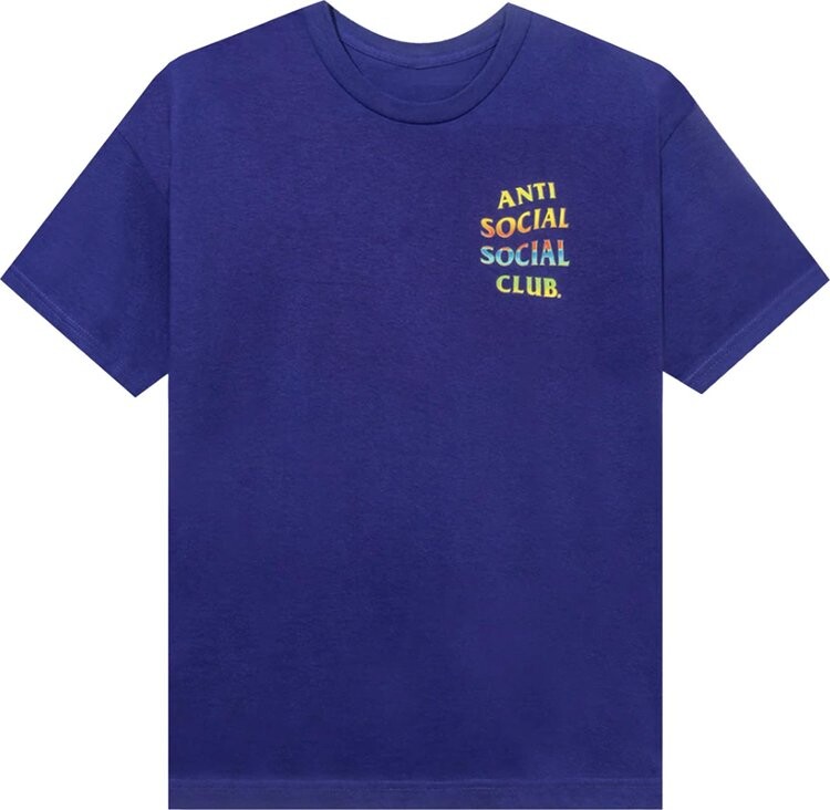 

Футболка Anti Social Social Club Thermal Internal Tee 'Purple', фиолетовый