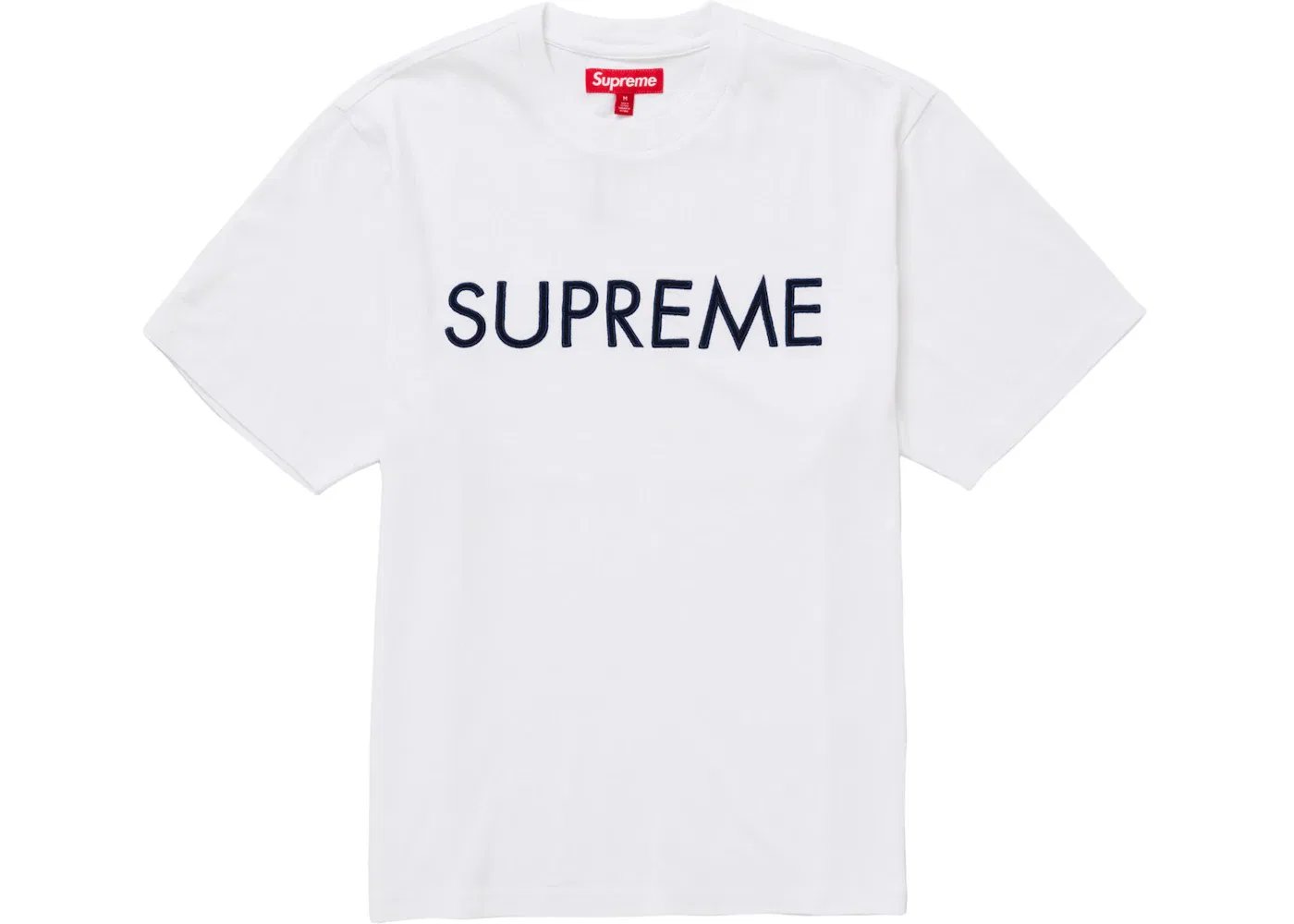 Мужская футболка с принтом Supreme Top, White