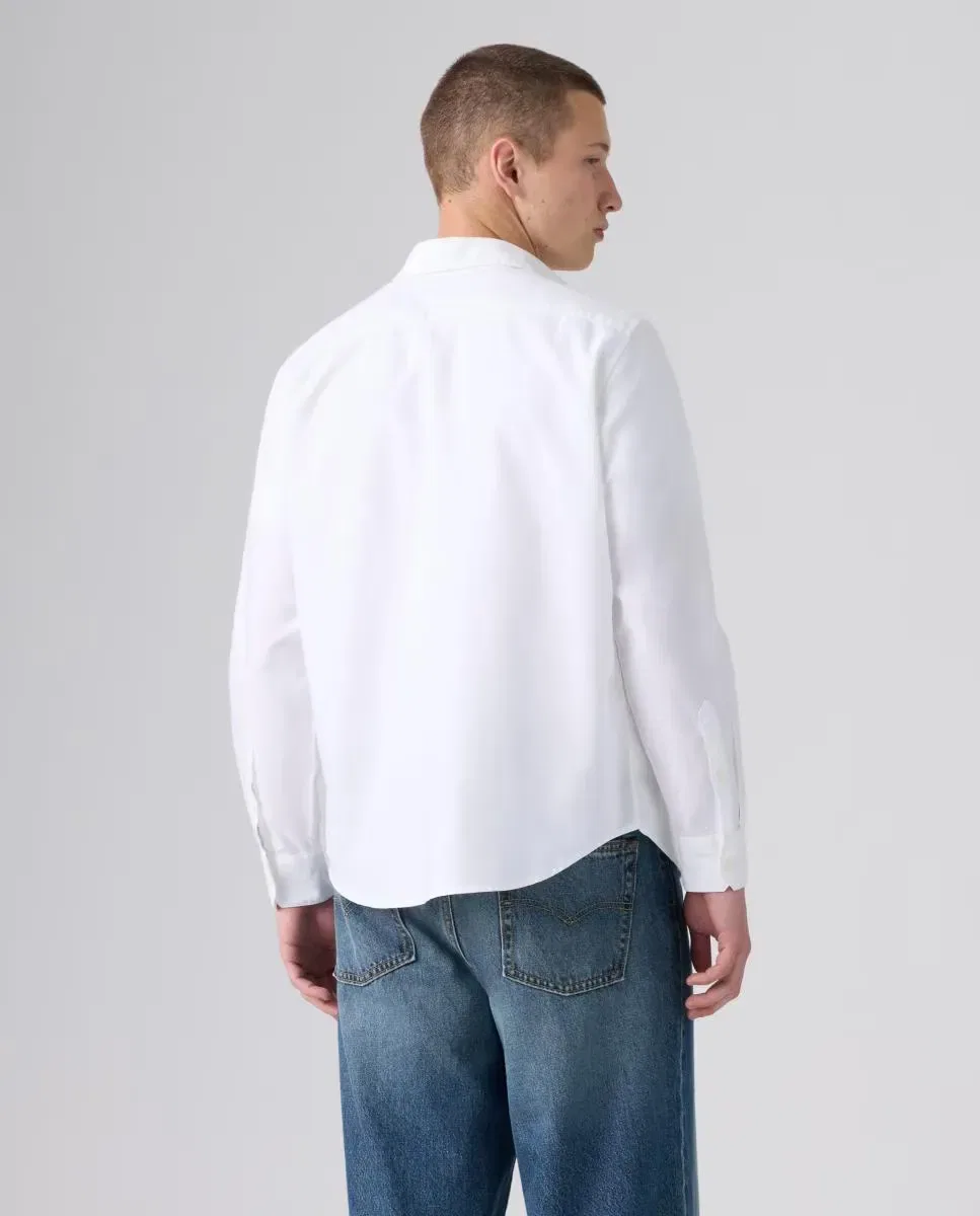 Мужская рубашка с длинным рукавом Slim Fit Levi's, Белый — фото 2