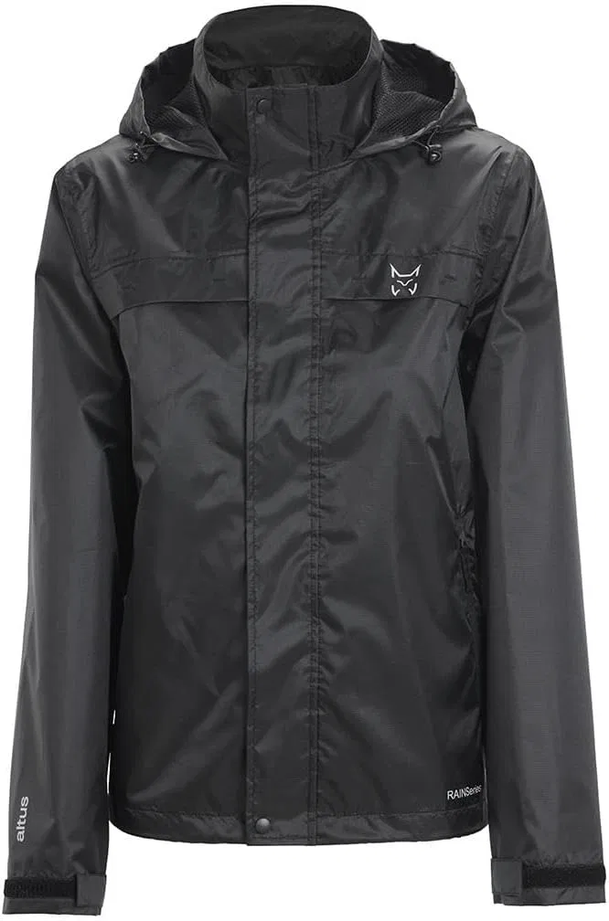 Chubasquero transpirable e impermeable with capucha, ALTUS, M, Anthracita